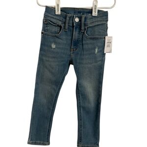 GAP Kids Skinny Blue Jeans size 4 NWT